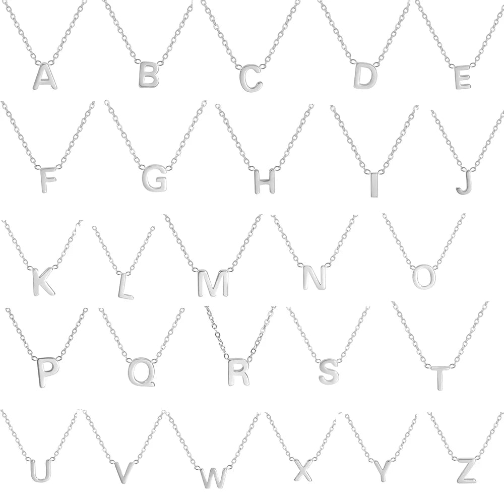 Personal Letter Necklace