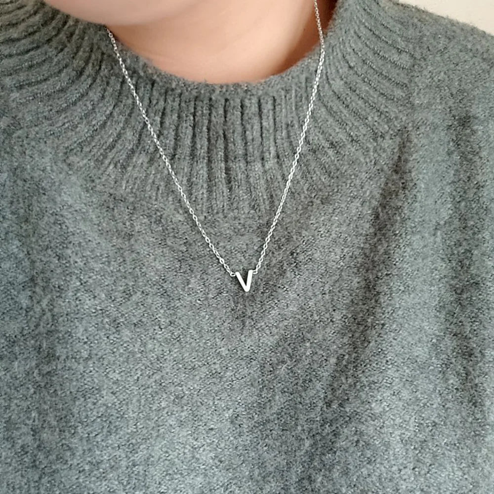 Personal Letter Necklace