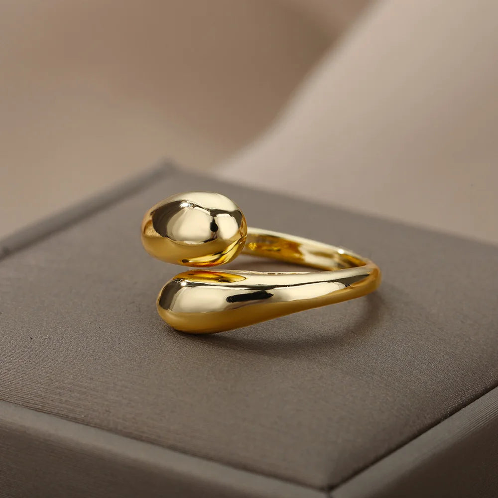 Gold Snake Ring
