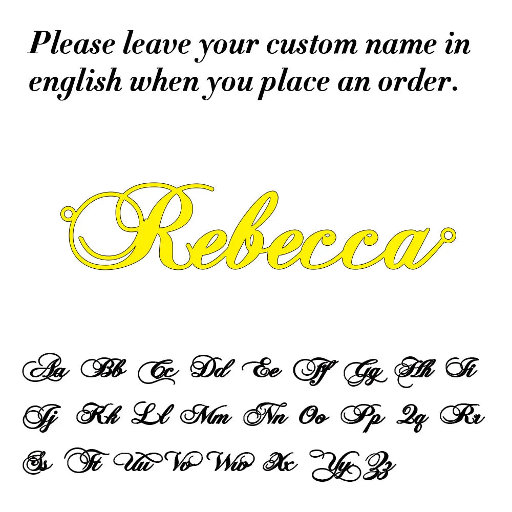 Personalized Name Necklace