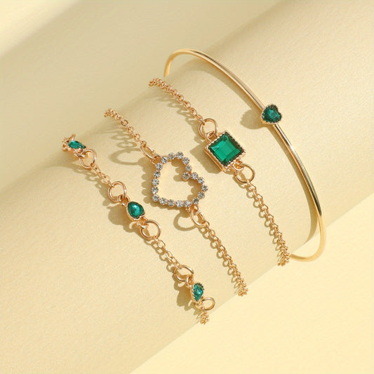 GemGlow Faux Stones Bracelets