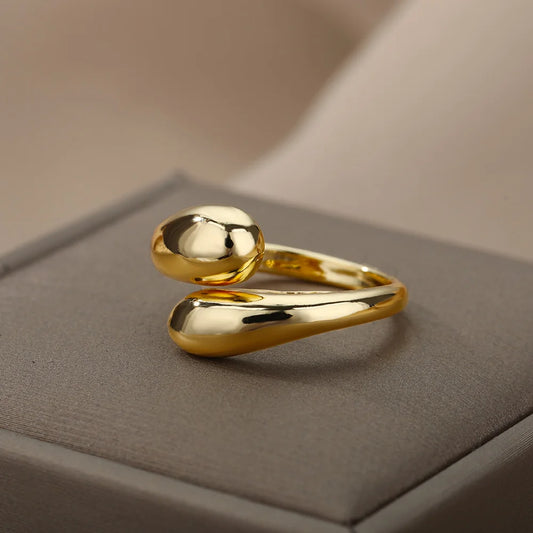 Gold Snake Ring